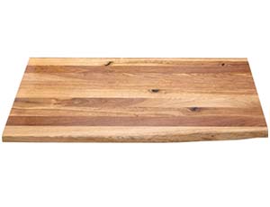 Deska pod umyvadlo bez výřezu PXSolid dub přírodní 80 x 46 cm