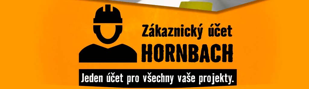 Zákaznický účet HORNBACH