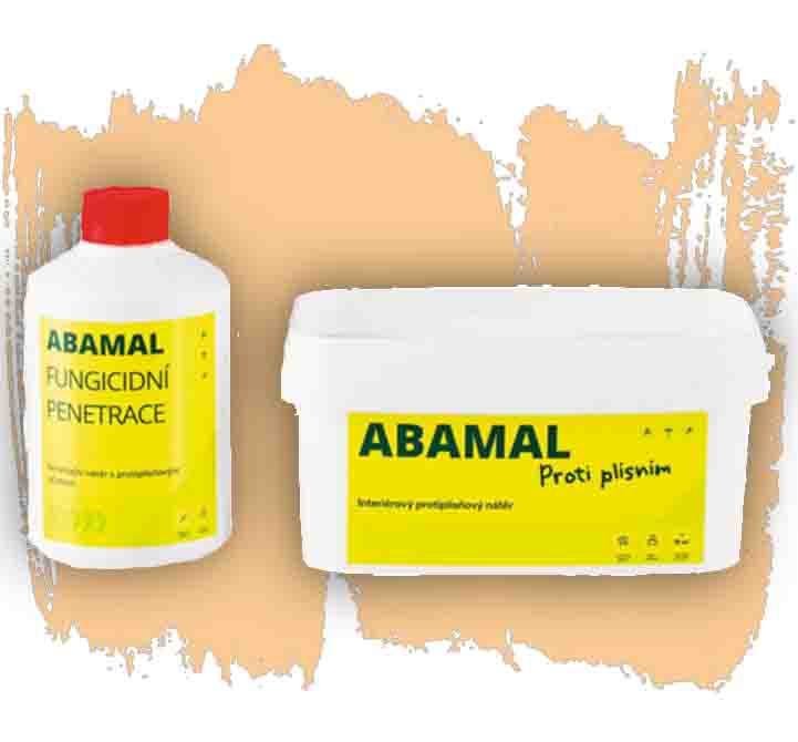 Nátěr proti plísním ABAMAL 2,5 l + penetrace 1 l