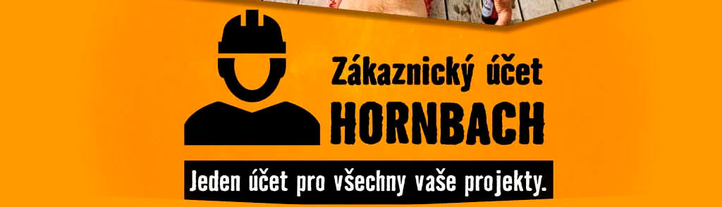 Zákaznický účet HORNBACH