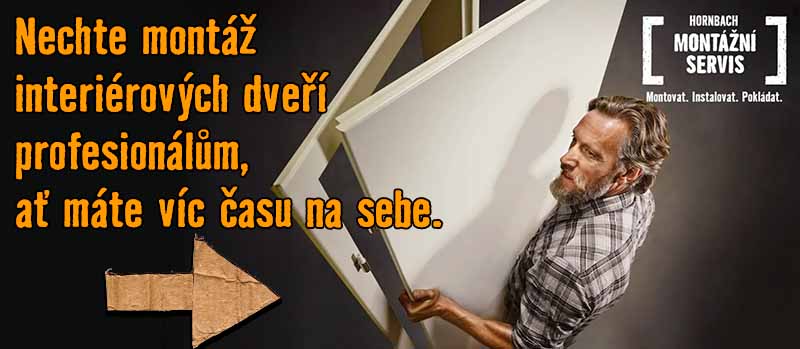 Montáž interiérových dveří