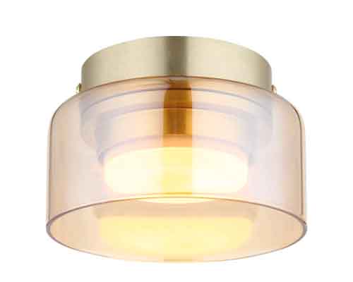LED stropní svítidlo Globo 16055DG HIGGINS 1xGX53 6 W zlaté