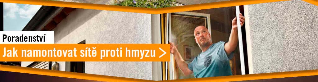Jak namontovat sítě proti hmyzu na okno