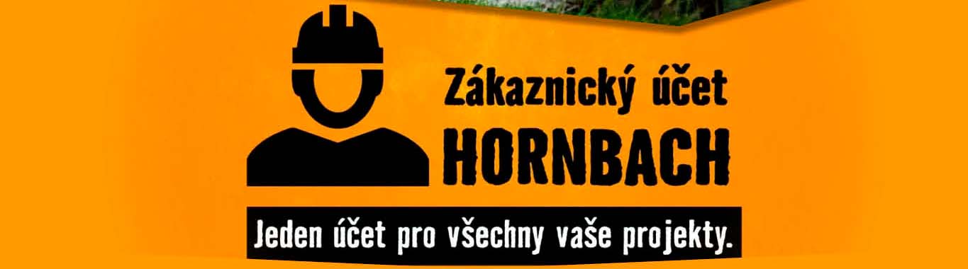 Zákaznický účet HORNBACH