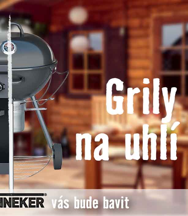 Grily na uhlí TENNEKER