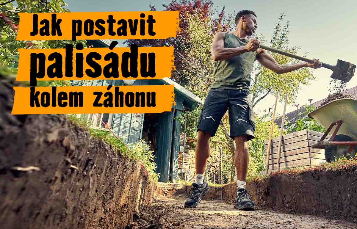 Návod: Jak postavit palisádu kolem záhonu
