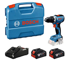 Aku šroubovák GSR 18V-65 Bosch Professional vč. L-BOXX, 2x aku 4.0 Ah a nabíječky