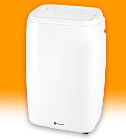 Mobilní klimatizace PD-3886 14000 BTU bílá s dálkovým ovládáním