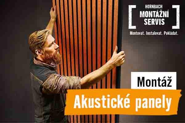 Montáž akustických panelů